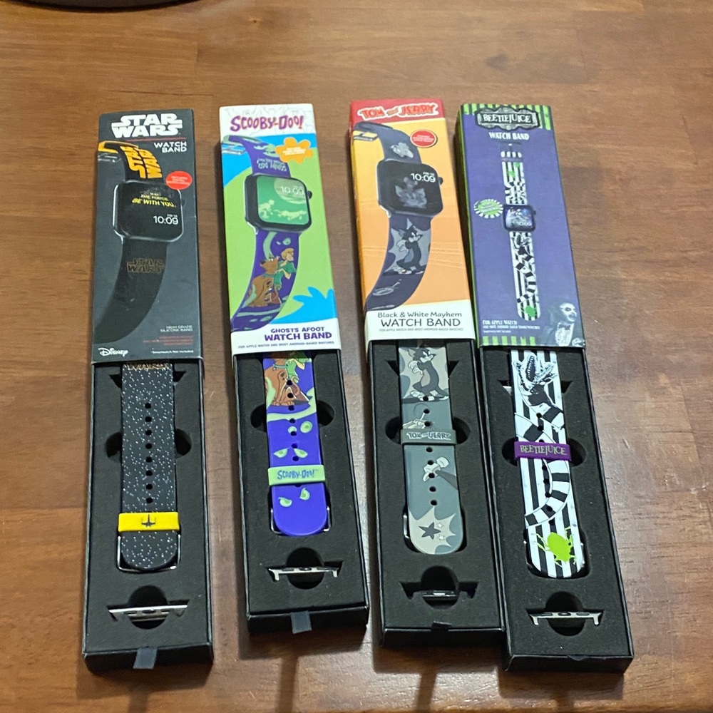 Apple Watch Bands - Star Wars, Scooby-Doo, Toy Story, Nightmare Before Christmas